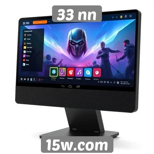 Interface de usuário e design do 33 nn